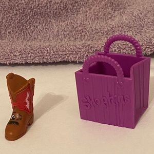 Shopkins Season 2 Betty Boot With Bag - Rare